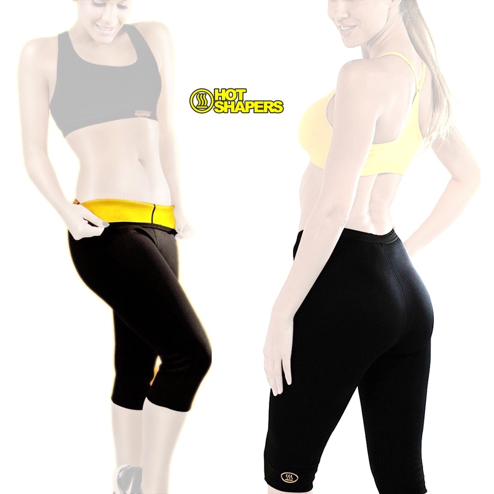 Hot Shapers Sweat Waist belt Hot Slimming pants Fitness Flat Stomach  Neoprene